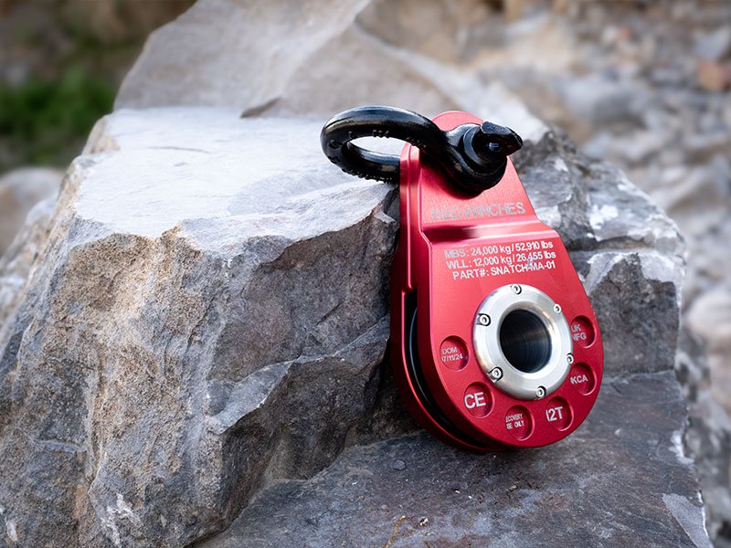 snatch-block-article MIL-Spec Recovery Equipment and winches