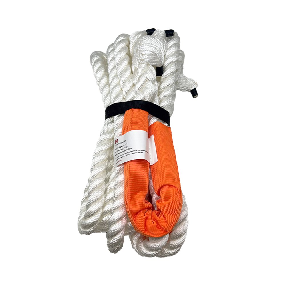 Kinetic Recovery Rope 24MMX6M 1 RED Winches 24mm x 6m Kinetic Recovery Rope with 12.6 Tonne breaking strain for heavy 4x4s.