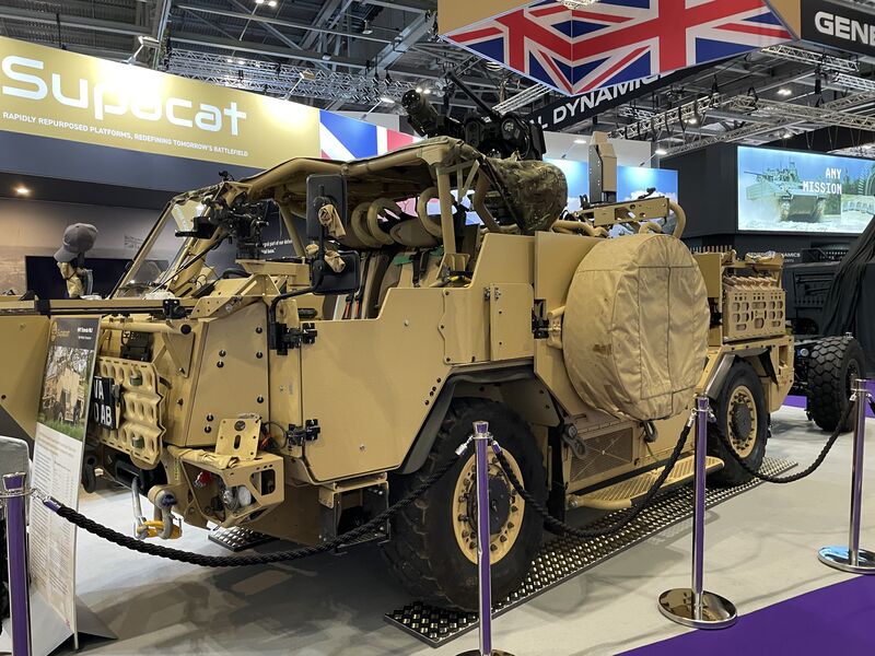 DSEI_Supacat_ (2) RED Winches Nomad XL mounted on Ineos Grenadier winch mount