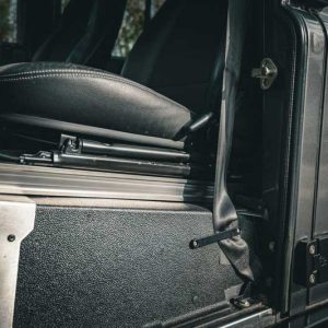 SV-R seat risers, designed and manufactured for Land Rover Defender 90 and 110