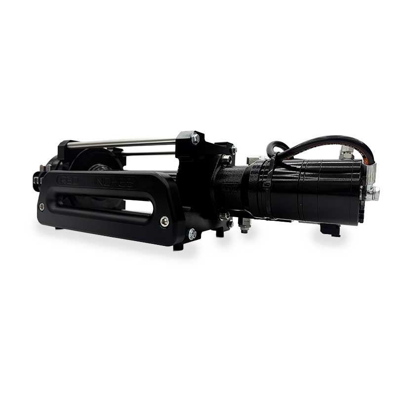 Puma-Hydraulic-Winch RED Winches recovery system integrated on Supacat HMT platform