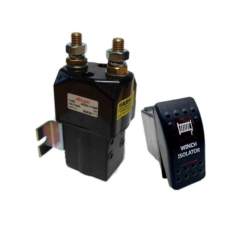Isolator Kit - SU280 -1066 Plus Switch One 1 RED Winches Isolation Switch Kit